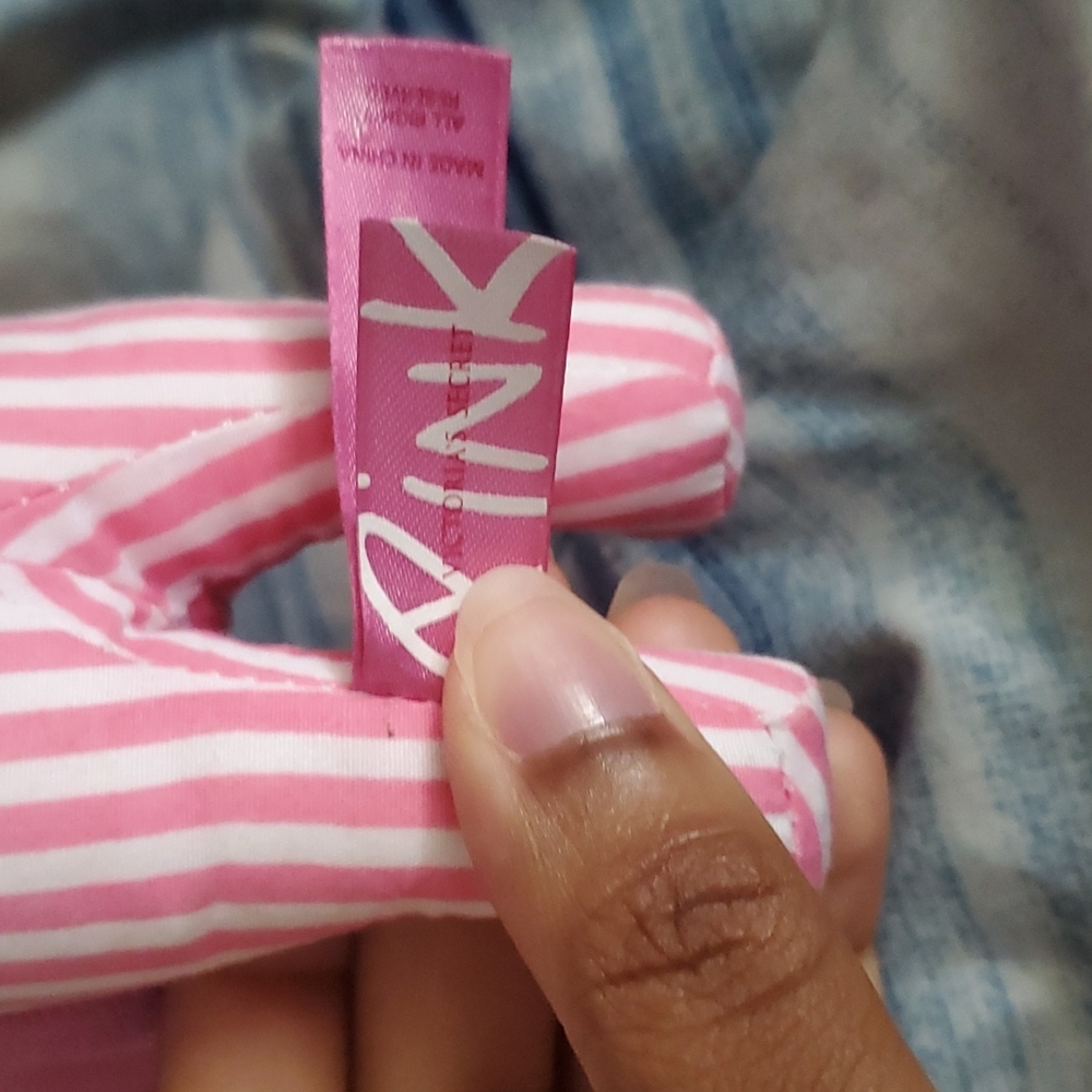 Victoria Secret Pink Stripe Pup - Picture 5 of 7